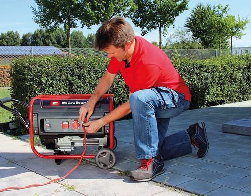 Генератор бензиновий Einhell TC-PG 35/E5, 230В (1 фаза), 2.6/3.1кВт, ручний стартер, AVR, 41.2кг 4152551