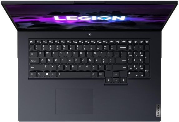 Ноутбук Lenovo Legion5 17ITH6 17.3FM/i5-11400H/16/1TB/RTX 3050Ti 4GB/DOS/BL/Phantom Blue 82JN003URA