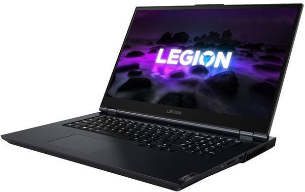 Ноутбук Lenovo Legion5 17ITH6 17.3FM/i5-11400H/16/1TB/RTX 3050Ti 4GB/DOS/BL/Phantom Blue 82JN003URA