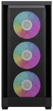 mATX без БЖ Корпус GameMax Defender MB сітка,закалене скло Defender MB Black