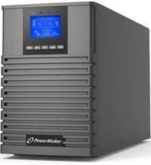 1500VA ДБЖ безперервної дії (online) PowerWalker VFI 1500 ICT IoT PF1,Башта, LCD, чиста синусоїда, PF=1, 1500Ва/1500Вт, batt - 3x12V/9Ah, Вх.напруга-110-300В, ECO,C13-4 шт. 10122193