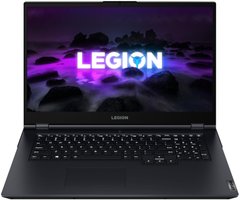 Ноутбук Lenovo Legion5 17ITH6 17.3FM/i5-11400H/16/512/RTX 3050Ti 4GB/DOS/BL/Phantom Blue 82JN003SRA