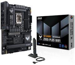Материнcька плата ASUS TUF GAMING Z890-PLUS WIFI s1851 Z890 4xDDR5 M.2 DP HDMI Wi-Fi BT ATX 90MB1IQ0-M0EAY0