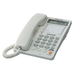 Проводной телефон Panasonic KX-TS2365UAW White KX-TS2365UAW