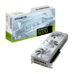 Відеокарта Gigabyte GeForce RTX 5070 12GB GDDR7 EAGLE OC ICE GV-N5070EAGLEOC_ICE-12GD