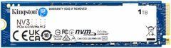 1TB Kingston Твердотільний накопичувач SSD M.2 NV3 PCIe4.0 NVMe SNV3S/1000G