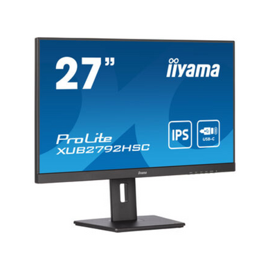 Монiтор IIYAMA 27" ProLite XUB2792HSC-B5 16:9,IPS,1920х1080, 4мс,75 Гц, 1xHDMI/1xDP/1xUSB TypeC (до 65 Вт)/2xUSB3.2, SP2 XUB2792HSC-B5