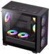 mATX без БЖ Корпус GameMax Defender MB сітка,закалене скло Defender MB Black