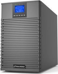 3000VA ДБЖ безперервної дії (online) PowerWalker VFI 3000 ICT IoT PF1 Башта, LCD, чиста синусоїда, PF=1, 3000Ва/3000Вт,batt-6x12V/9Ah, Вх.напруга-110-300В, ECO,C13-8 шт. 10122195