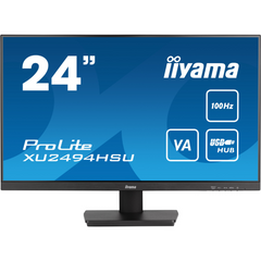 Монiтор IIYAMA 23.8" XU2494HSU-B6 16:9,VA,1920х1080,1мс,100 Гц,1xHDMI/1xDP1.2/2xUSB