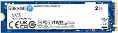 2TB Kingston Твердотільний накопичувач SSD M.2 NV3 PCIe4.0 NVMe SNV3S/2000G