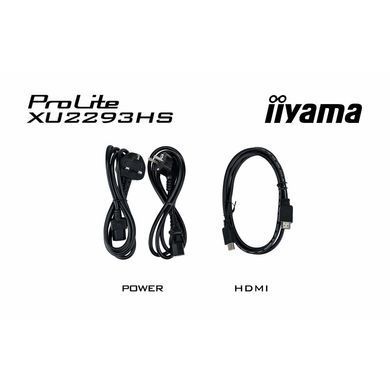 Монiтор IIYAMA 21.5" XU2293HS-B6 16:9,IPS,1920х1080,1мс,100Гц,1xHDMI/1xDP, SP 2х2 Вт