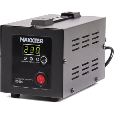 500VA Автоматический регулятор напряжения Maxxter 230 В, 500 ВА MX-AVR-E500-01