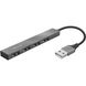 USB-хаб Trust Halyx Aluminium 4-Port Mini USB Hub 23786_TRUST