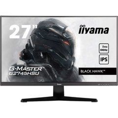 Монiтор IIYAMA 27" G2745HSU-B2 16:9, ігровий, IPS,1920х1080,1 мс, 100 Гц, 1xHDMI 1.4/1xDP 1.2