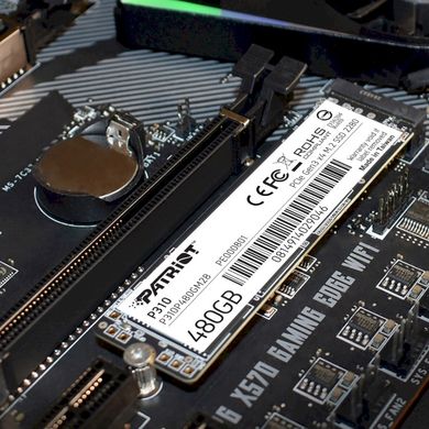 480GB Patriot Твердотільний накопичувач SSD M.2 2280 PCIe 3.0 P310 P310P480GM28