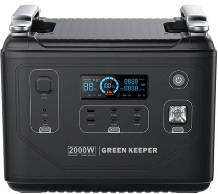 Зарядна станція Green Keeper GK-G2000 2000W/1997Wh LiFePO4