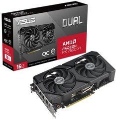 Відеокарта ASUS Radeon RX 7600 XT 16GB GDDR6 DUAL OC DUAL-RX7600XT-O16G 90YV0K21-M0NA00