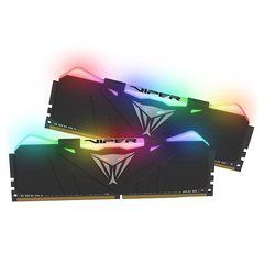 DDR4 3600 16Gb (2x8GB) Память PATRIOT Viper RGB Black (box) CL18PVR416G360C8K