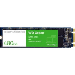 480GB WD Твердотільний накопичувач SSD M.2 2280 Green WDS480G3G0B