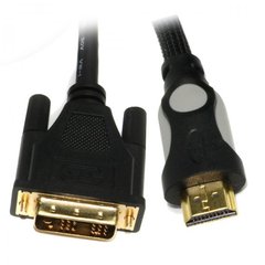HDMI-DVI 3м Кабель Viewcon HDMI-DVI(24+1) M/M VD 078-3м.