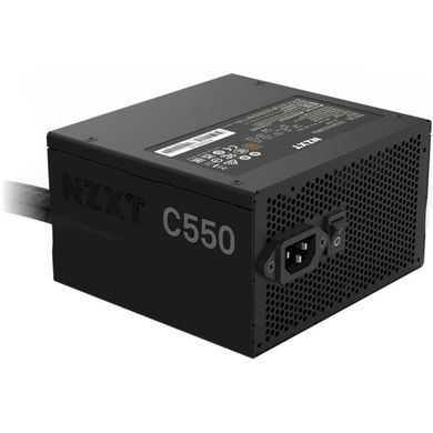 550W Блок живлення NZXT C Series ATX 80 Plus Bronze V1 Analog Semi-modular Power Supply PA-5B1BB-EU