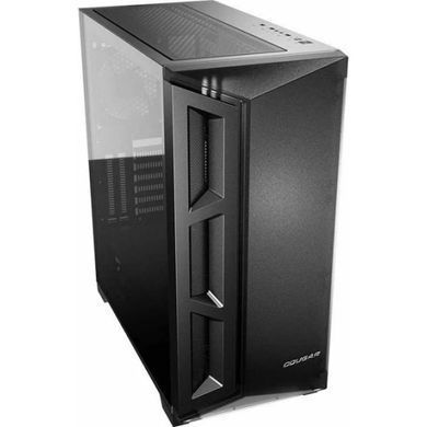 ATX без БЖ Корпус геймерський Cougar DarkBlader X5 4*3.5"/4*2.5",панель из шлифованного алюминия, 1x120 FAN предустановлено, стенка закаленное стекло DarkBlader X5 (Translucent Bl)