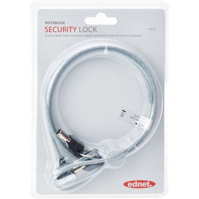 Замок безопасности для ноутбука Digitus Ednet Notebook Key Lock 64135