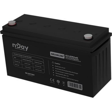 12V 150Ah Акумуляторна батарея NJOY гелева GE15012KF BTVGCLTODHLKFCN01B