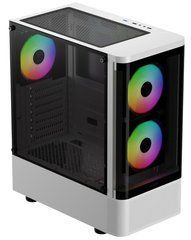 Корпус для ПК, GAMDIAS TALOS E3 CG WH Mid-Tower PC Case 4711514501209