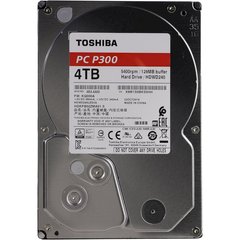 4TB НЖМД Toshiba 3.5" SATA 3.0 4TB 5400 128MB P300 HDWD240UZSVA