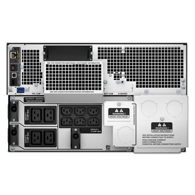 10000VA APC Smart-UPS SRT 10000VA RM (тип On-Line;10000ВА /10000Вт:Розетки: (6)IEC 320 C13, (4)IEC 320 C19:Вес 111,82 кг:6U,Возможно подключение дополнительных батарей) SRT10KRMXLI