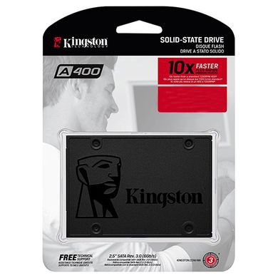 480GB Kingston Твердотельный накопитель SSD 2.5" A400 SATA TLC SA400S37/480G
