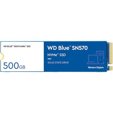 500GB WD Твердотільний накопичувач SSD Blue NVMe WDS500G3B0C