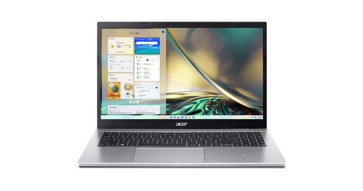 Ноутбук Acer Aspire 3 A315-59G 15.6" FHD IPS, Intel i5-1235U, 8GB, F512GB, NVD550-2, Lin, сріблястий NX.K6WEU.006