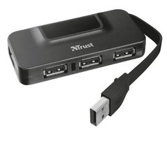 USB-хаб Trust Oila 4 Port BLACK 20577_TRUST