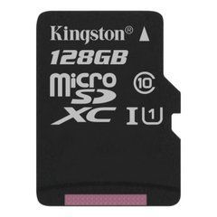 MicroSDXC 128GB Карта пам'яті Kingston SDCS2/128GBSP Canvas Select Plus 100R A1 C10