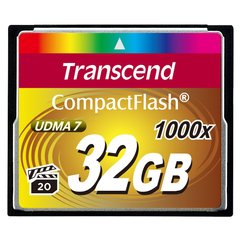 CF 32GB(1000X) Карта памяти Transcend TS32GCF1000
