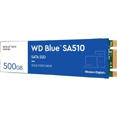 500GB WD Твердотельный накопитель SSD M.2 Blue SA510 WDS500G3B0B