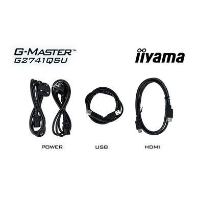 Монiтор IIYAMA 27" G2741QSU-B1 ігровий 16:9,IPS,2560х1440,1мс,144 Гц,350 кд/м2,1xHDMI