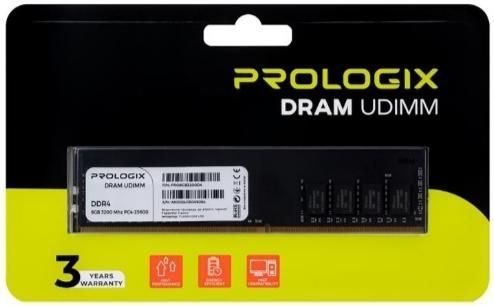 DDR4 3200 8GB Модуль пам`ятi Prologix PRO8GB3200D4