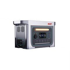 Переносна зарядна станція Must EM181-1024 1000W, 1280WH, PV VOC60V/25A MPPT