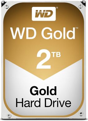 2TB НЖМД WD 3.5 SATA 3.0 7200rpm 128MB Gold WD2005FBYZ