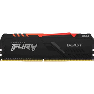 DDR4 2666 16GB Пам'ять до ПК Kingston FURY Beast RGB KF426C16BB1A/16