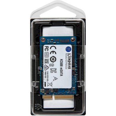 256GB Твердотільний накопичувач SSD mSATA Kingston SKC600 3D TLC SKC600MS/256G
