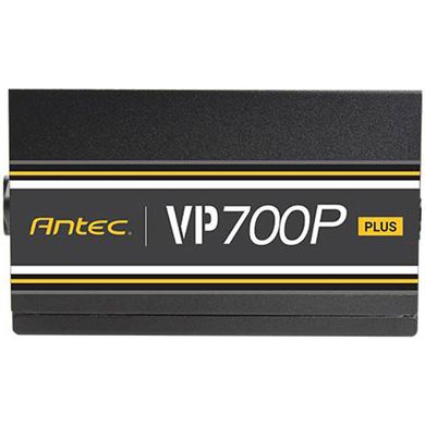 700W Блок живлення Antec Value Power VP700P Plus EC (700W) 80+, aPFC, 12см,24+8,1xFDD,7xSATA,4xPCIe,+2 0-761345-11657-2