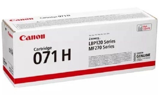 Картридж Canon 071H MF272/MF275/LBP122 Black (2500 стор.) 5646C002