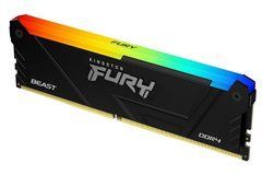 DDR4 3200 8GB Пам'ять до ПК Kingston FURY Beast RGB KF432C16BB2A/8