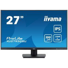 Монiтор IIYAMA 27" XU2793QSU-B7 16:9,IPS,2560х1440,1мс,100 Гц,1xHDMI/1xDP/2xUSB3.2, SP 2х2Вт