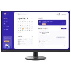 31,5" Монітор Lenovo Raven Black C32u-40 16:9 VA, 3840х2160, 4 мс, 60 Гц, 2xHDMI 2.0/1xDP1.2 63DAGAT2UA